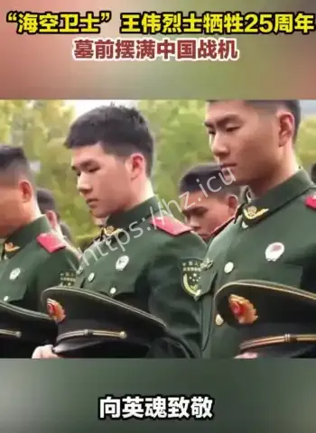 王伟烈士墓前硬核爆满